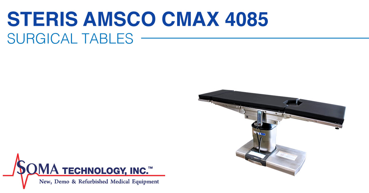 Steris Amsco CMAX 4085 Surgical Table with 1100 Pound Limit