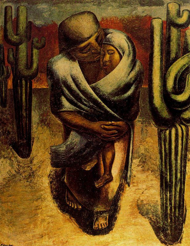 Siqueiros Peasant Mother