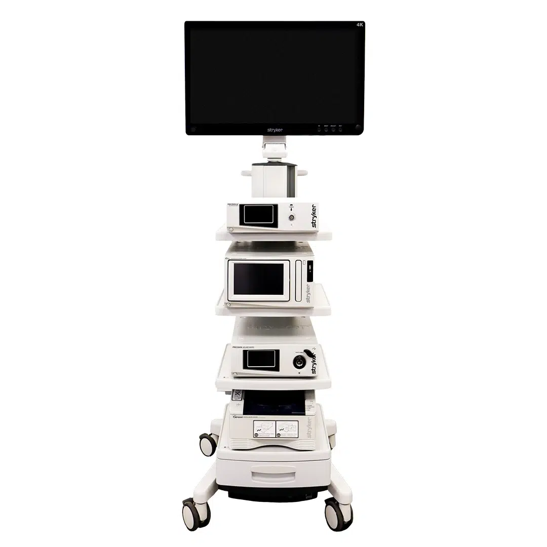 Stryker Precision Complete Tower System 1 Stryker Precision Ac Endoscopy Tower