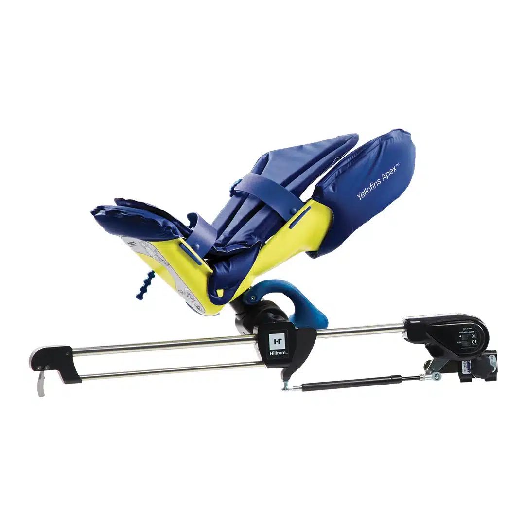 Hillrom Yellofins Apex Stirrups 1 Hillrom Yellofins Apex Surgical Table Stirrups